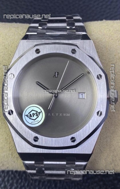 Audemars Piguet Royal Oak 1017 ALYX 9SM Edition Swiss Replica Watch - Dark Grey Steel Dial 