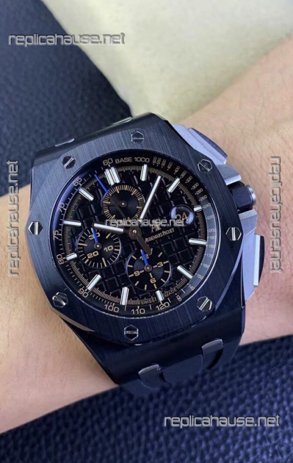 Audemars Piguet Royal Oak Offshore  44MM Chronograph 1:1 Mirror Replica Watch - DLC Coating