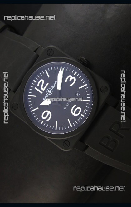 Bell & Ross BR03-92 Black Dial Swiss Replica Watch