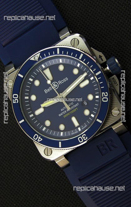 Bell & Ross BR03-92 Diver Blue Swiss Replica Watch 1:1 Mirror Replica