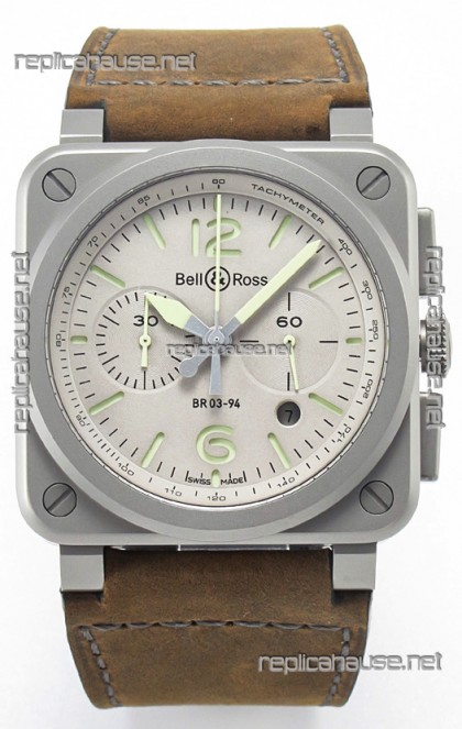 Bell and Ross 03-94 Holorum Chronograph 1:1 Superclone Swiss Replica Watch 