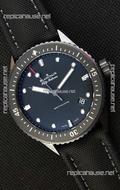 Blancpain Fifty Fathoms BATHYSCAPHE Edition Swiss Replica 1:1 Swiss Watch 