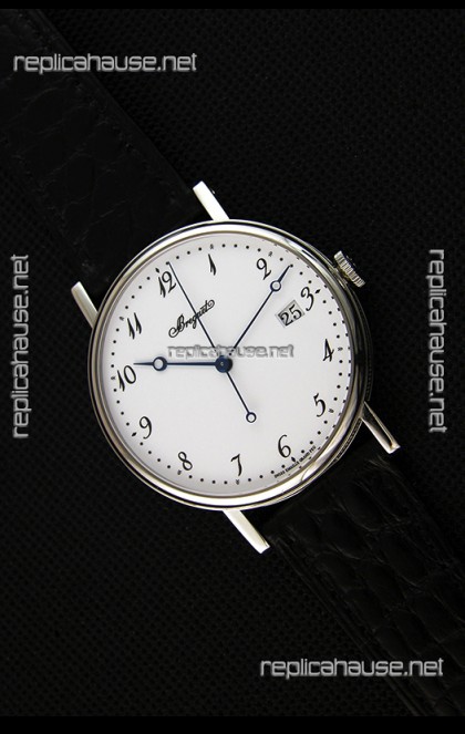 Breguet Classique 5177BB/29/9V6 Stainless Steel Watch with Roman Hour Markers