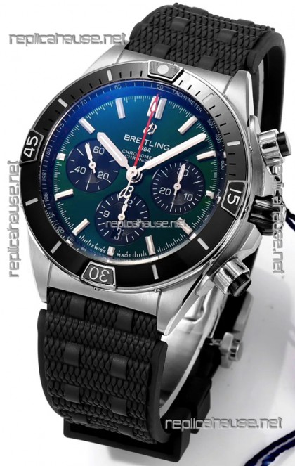 Breitling Chronomat B01 42 Edition Swiss 904L Steel Casing Green Dial 1:1 Mirror Replica Watch