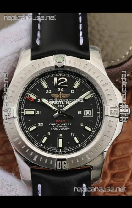 Breitling Chronometre COLT 41 Black Dial Swiss Automatic Replica Watch