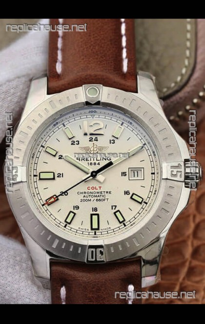 Breitling Chronometre COLT 41 White Dial Swiss Automatic Replica Watch