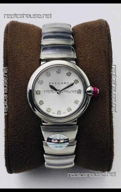 Bvlgari LVCEA Edition Watch in Stainless Steel - 1:1 Mirror Replica