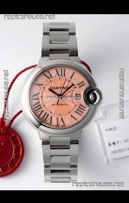 Ballon De Cartier Swiss Automatic 1:1 Mirror Quality 33MM in Champange Dial