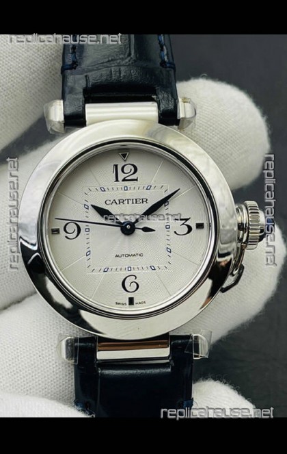 Pasha De Cartier Swiss Automatic 1:1 Mirror Quality 35MM Replica Watch 