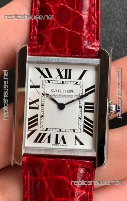 Cartier Tank Solo Swiss Quartz Watch in Stainless Steel Casing -  24MM Wide