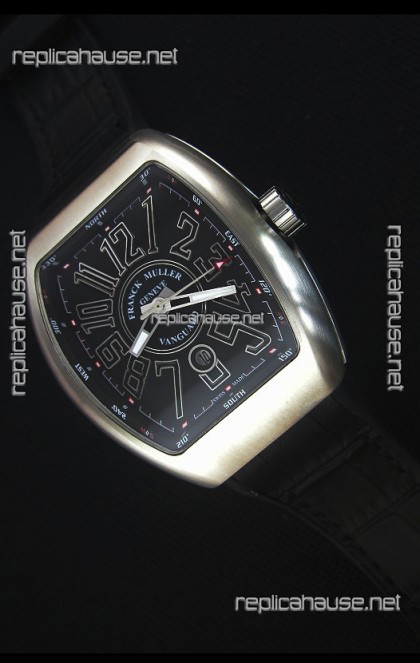 Franck Muller Vanguard Swiss Replica Watch in Stainless Steel Case