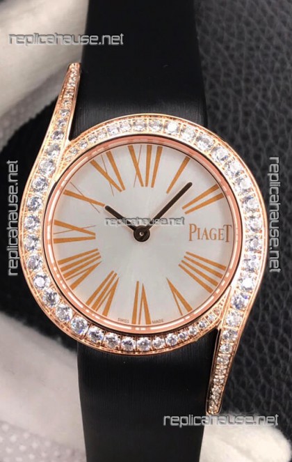 Piaget Limelight Gala Edition 1:1 Mirror Quality Swiss Quartz Replica Watch Rose Gold 