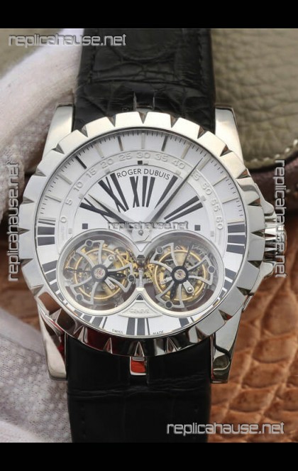 Replica Roger Dubuis Excalibur RDDBEX0250 1:1 Mirror Replica Watch in Steel Casing