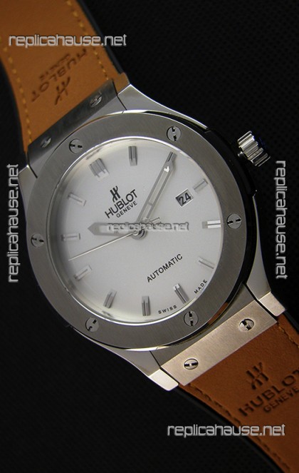 Hublot Classic Fusion Titanium Opalin Swiss Replica Watch - 1:1 Mirror Replica