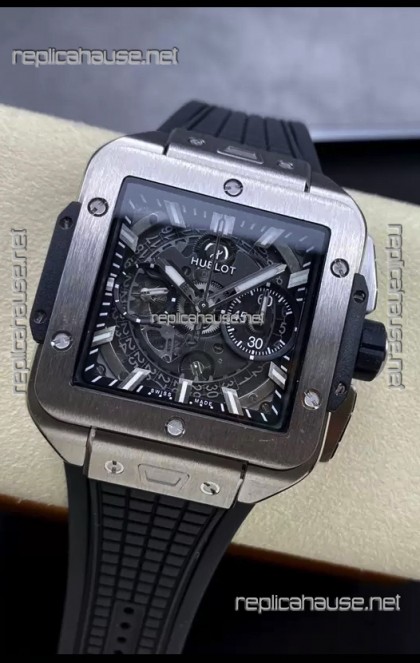 Hublot Square Bang Unico Titanium Chronograph Watch 1:1 Mirror Replica