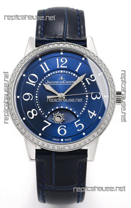 Jaeger-LeCoultre Rendez-Vous Steel Night & Day 1:1 Mirror Swiss Watch