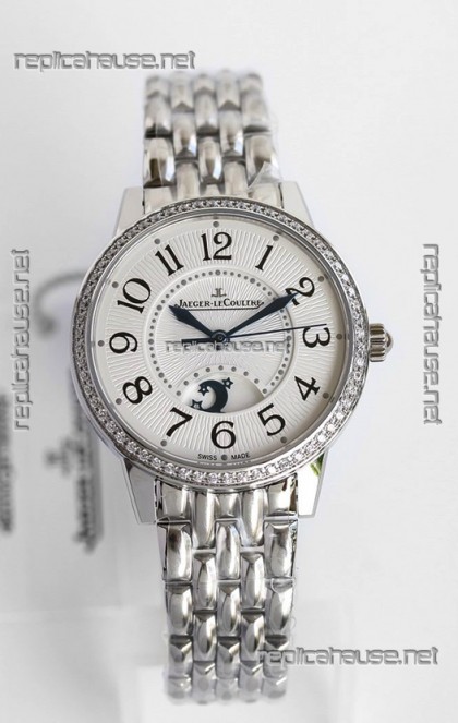 Jaeger-LeCoultre Rendez-Vous Steel Night & Day 1:1 Mirror Steel Casing Watch