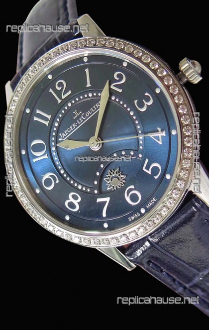 Jaeger-LeCoultre Rendez-Vous Steel Night & Day Medium 1:1 Mirror Swiss Watch 