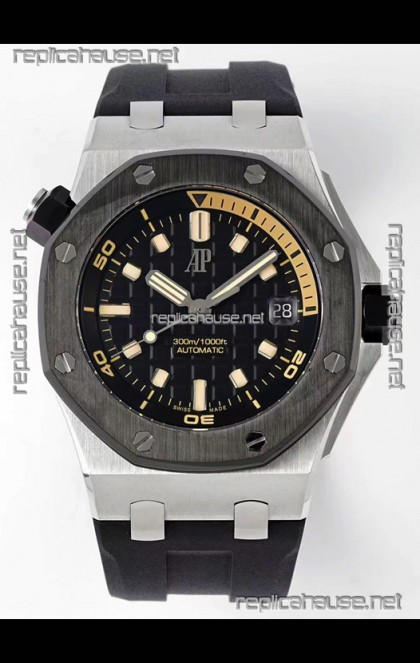 Audemars Piguet Royal Oak Offshore 1:1 Ultimate Swiss Replica Watch Black Dial Cal.4308 Movement