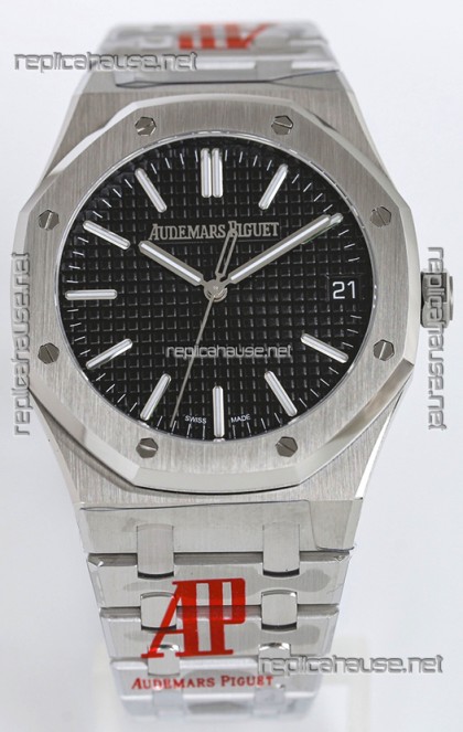 Audemars Piguet Royal Oak 15510 41MM Black Dial 904L Steel CALIBRE 4302 Movement 1:1 Mirror Replica