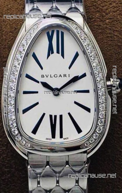 Bvlgari Serpenti Seduttori Edition Watch in Stainless Steel - 1:1 Mirror Replica