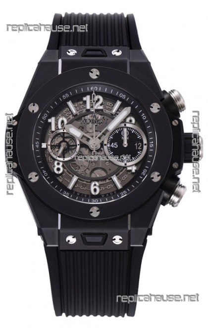 Hublot Big Bang Unico Black Ceramic Casing 1:1 Mirror Edition Swiss Replica Watch