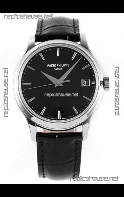 Patek Philippe #Ref 5227G in Black Dial 1:1 Mirror Replica 904L Steel Swiss Watch