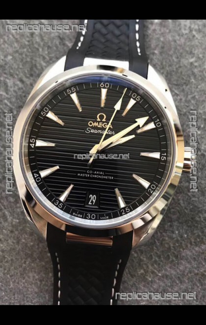 Omega Seamaster Aquaterra 41MM 1:1 Mirror Swiss Replica Watch in Black Dial