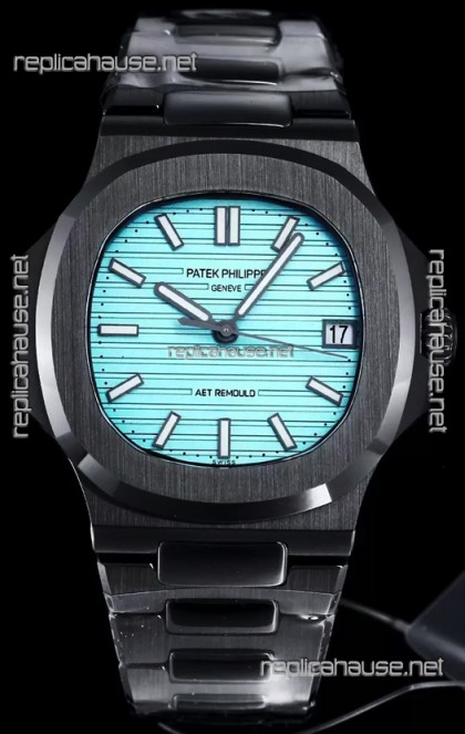 Patek Philippe Nautilus 5711 AET Remould Black Ceramic Tiffany Green Edition Swiss Replica Watch