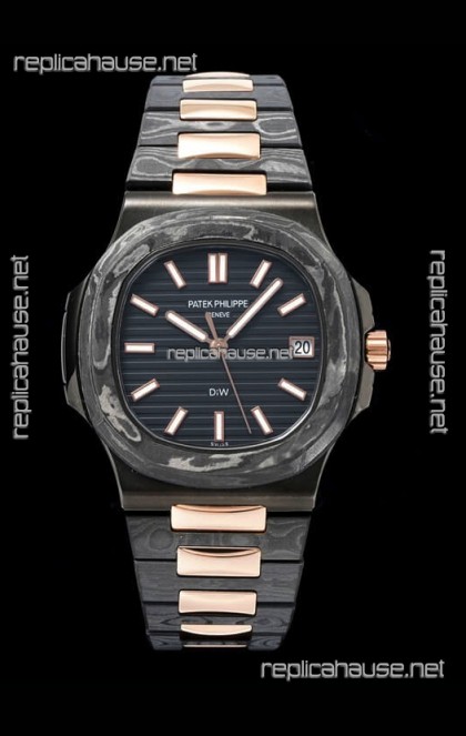Patek Philippe Nautilus 5711 DiW Edition Ceramic/Carbon 1:1 Mirror Swiss Replica Watch