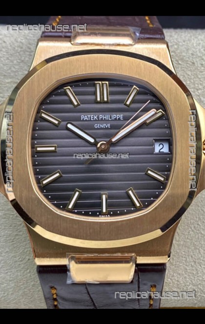 Patek Philippe Nautilus 5711R 904L Steel 2023 Updated Mirror Replica Watch - Grey Dial