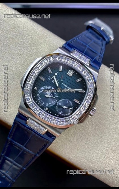 Patek Philippe Nautilus 5712G 1:1 Quality Swiss Replica Watch in Black Dial