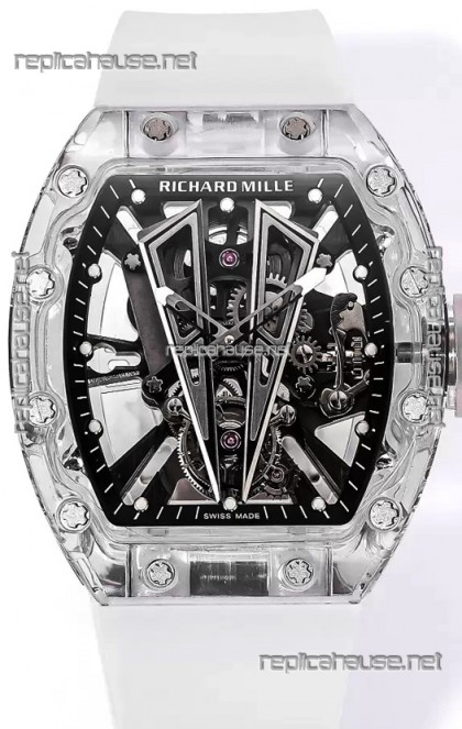 Richard Mille RM27-03 Sapphire Casing with Genuine Tourbillon Movement 1:1 Ultimate Replica
