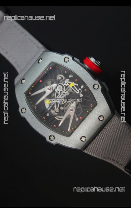 Richard Mille RM027 Tourbillon Rafael Nadal Edition Swiss Watch in Titanium Case