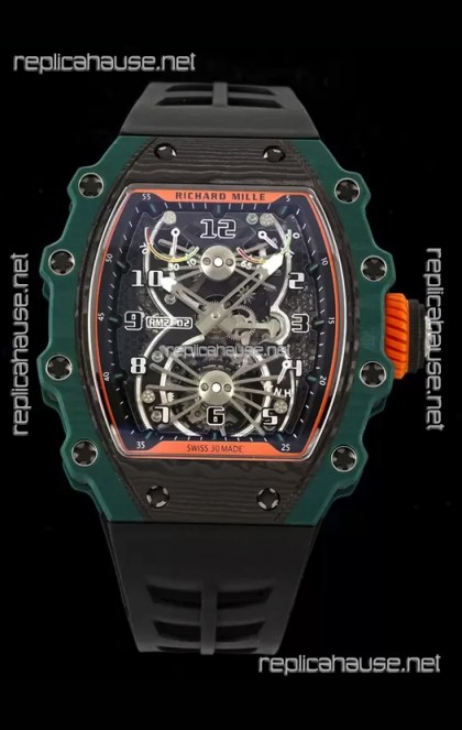 Richard Mille RM21-02 Tourbillon Aerodyne Edition 1:1 Mirror Replica Watch