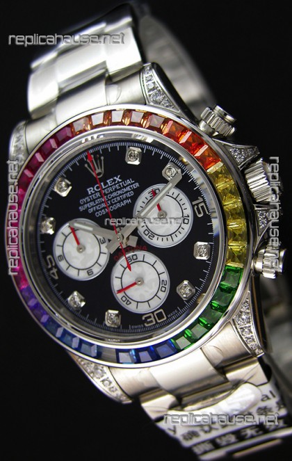 Rolex Cosmograph Daytona 116509 Stainless Steel 1:1 Mirror Cal.4130 Movement - Ultimate 904L Steel Watch