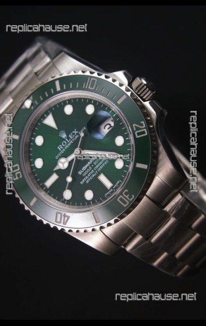 Rolex Submariner HULK Japanese Replica Watch - Ceramic Bezel in Green Dial/Bezel