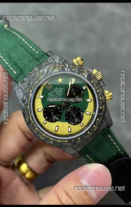 Rolex Cosmograph Daytona DiW Edition Carbon Fiber Watch - Cal.4130 Movement 