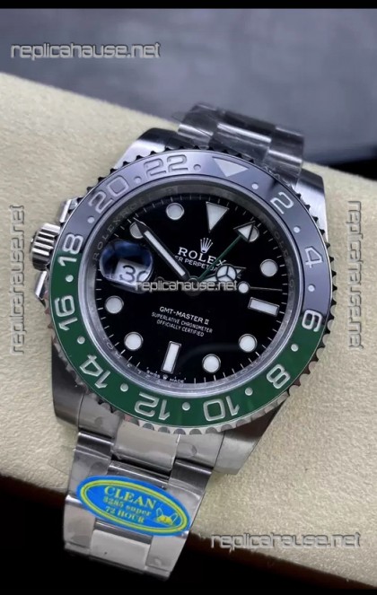 Rolex GMT Masters II 126720VTNR SPRITE Cal.3285 Movement Swiss Replica - Ultimate 904L Steel Watch