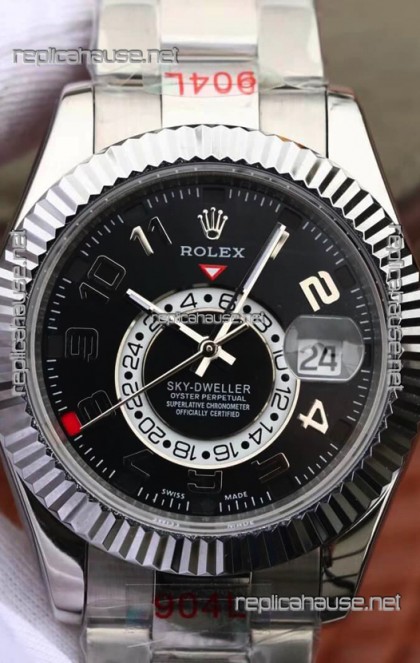 Rolex Sky-Dweller 326139 Swiss Replica Watch 42MM 1:1 Mirror Replica Watch 