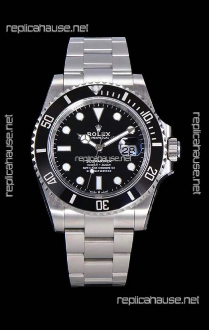 Rolex Submariner 41MM Steel 126610LN - Replica 1:1 Mirror - Ultimate 904L Steel Watch