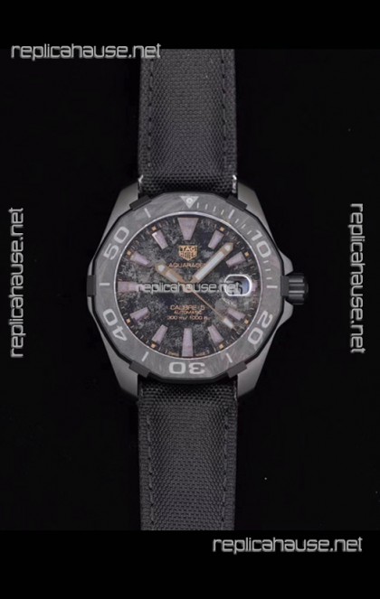 Tag Heuer Aquaracer Calibre 5 Titanium Carbon 41MM 1:1 Mirror Replica Watch 