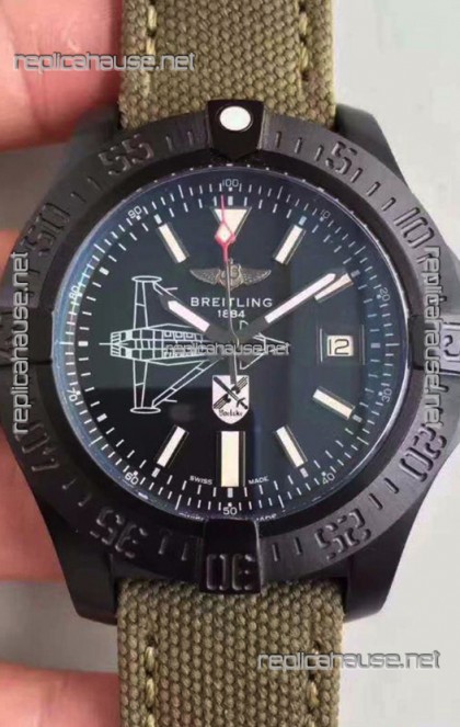 Breitling Avenger II Limited Edition Swiss Replica Watch in PVD Casing 