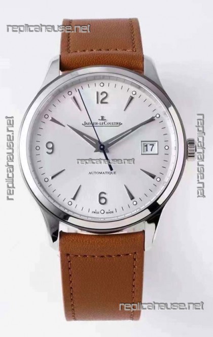 Jaeger LeCoultre Master Control Date Stainless Steel Swiss 1:1 Mirror Replica Watch