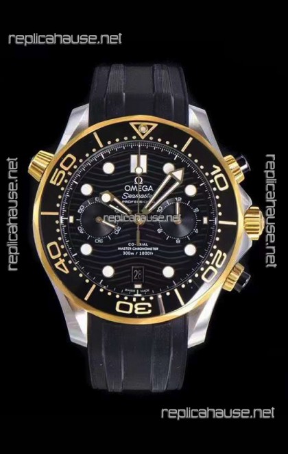 Omega Seamaster Co-Axial Master Chronometer Chronograph Yellow Gold 44MM 1:1 Mirror Replica