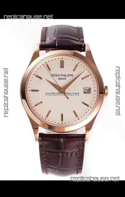 Patek Philippe 5227R-001 Calatrava Automatic White Dial with Swiss Automatic Movement