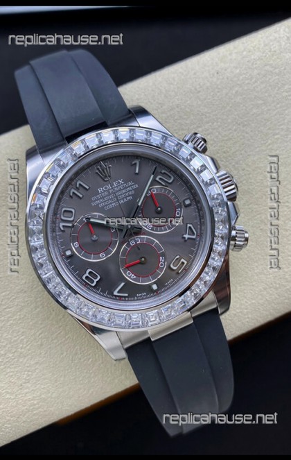 Rolex Cosmograph Daytona 116519 Grey Dial Cal.4130 Movement - 904L Steel Watch