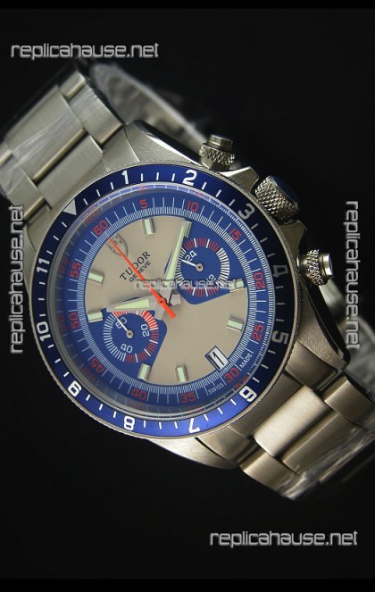 Tudor Heritage Chrono Blue Swiss 1:1 Mirror Replica Watch REF# 70330B