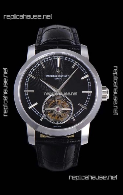 Vacheron Constantin Minute Repeater Tourbillon Swiss Replica Watch in Steel Casing 44MM Steel Casing