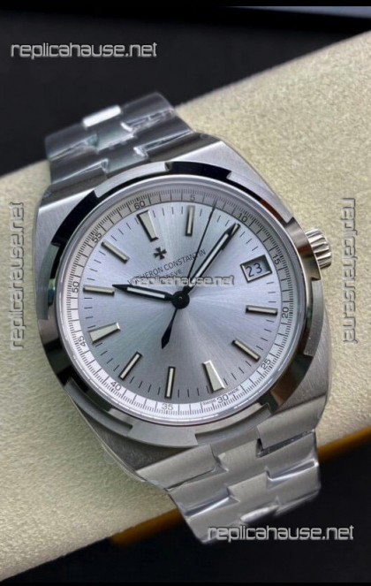 Vacheron Constantin Overseas 1:1 Mirror Swiss Replica Watch in Steel Dial - Steel Strap 